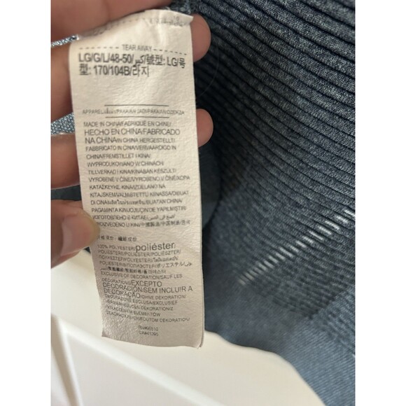 Under Armour Women's L Blue IntelliKnit Phantom Sweater 2.0 Crew Fitted NWOT - Picture 9 of 9